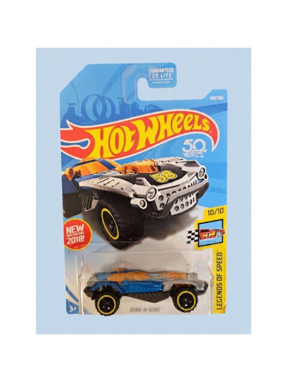 Hot Wheels 50th Anniversary Legends of Speed Dune-A-Soar -- ITEM #2165
